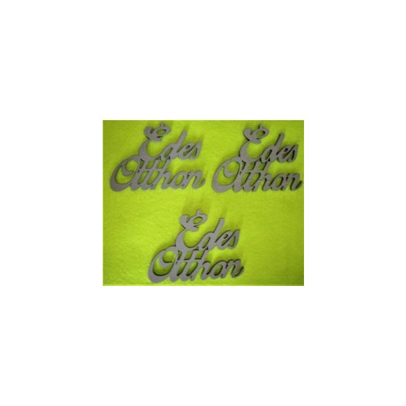 Szürke édes otthon 9,5x7cm 3db/csomag