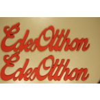 Piros fa édes otthon 15x5cm