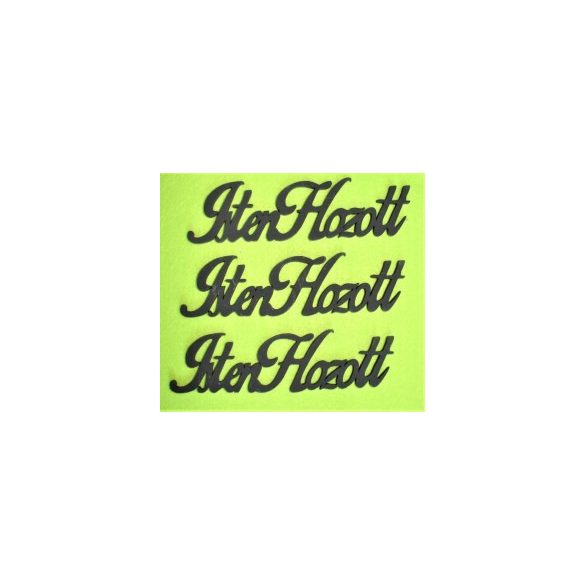 Fekete fa isten hozott 3db/csomag 15x5cm