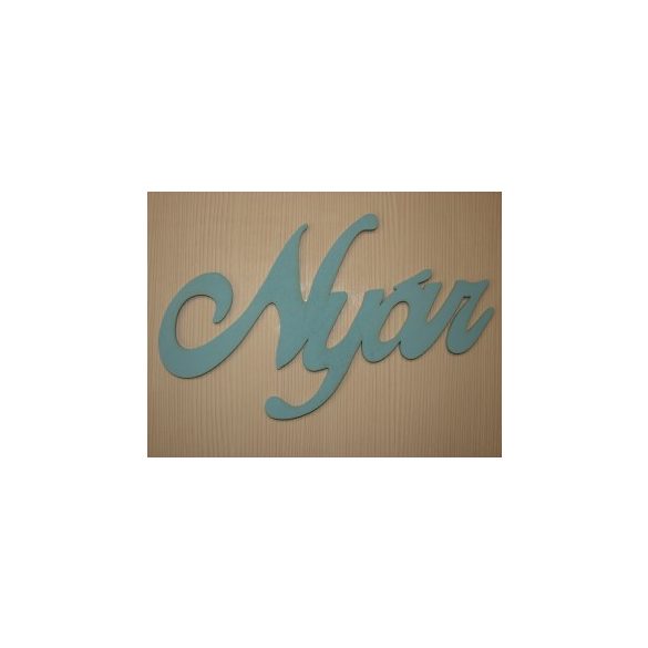 Világoskék Nyár 26x15cm