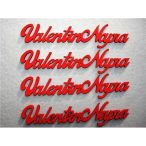 Piros fa Valentin napra 4db/csomag 15x3,5cm