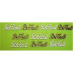 Fehér és natúr fa Isten hozott 10db/csomag 6x2cm