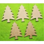 Natúr fa fenyő 12,5x9,5cm 5db/csomag