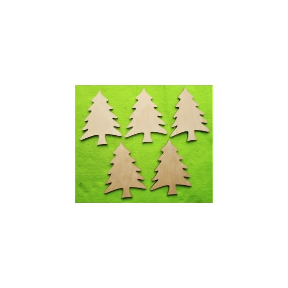 Natúr fa fenyő 12,5x9,5cm 5db/csomag