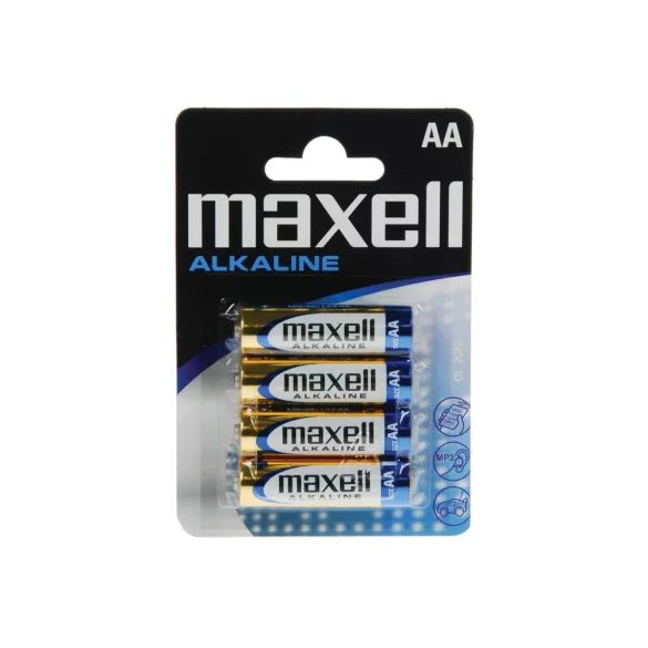 Elem Maxell Ceruza AA LR6 1,5v tartós S/4