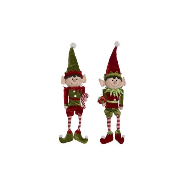 Figura manó lógólábú 13x6x56cm - 2 féle