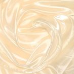 Szatén-organza 47cm/10m - Világos krém