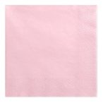   Papír szalvéta 3 rétegű, 33x33cm - Púderrózsaszín 20db/csom.
