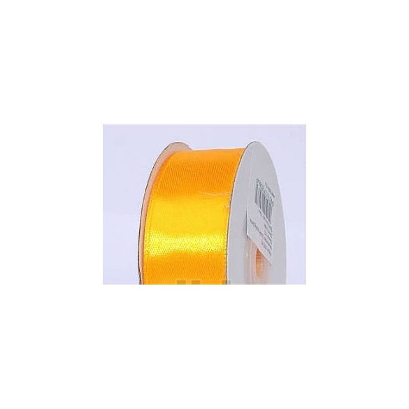 Szatén szalag 25mm/22,86m - Napsárga