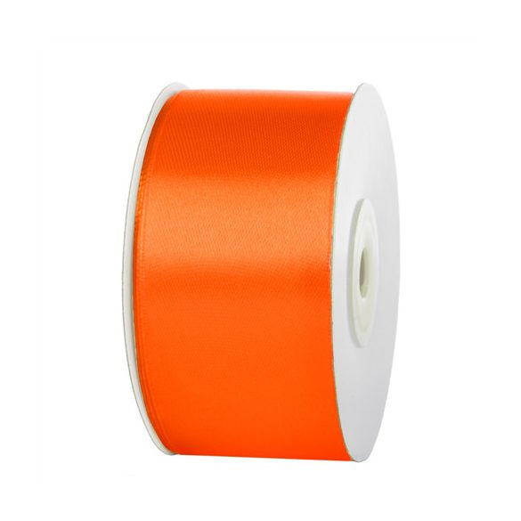 Szatén szalag 38mm/22,86m - Sötét narancs
