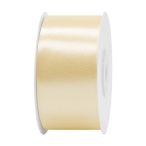 Szatén szalag 38mm/22,86m - Krém