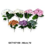 Hortenziacsokor 46cm x5 - Több színben