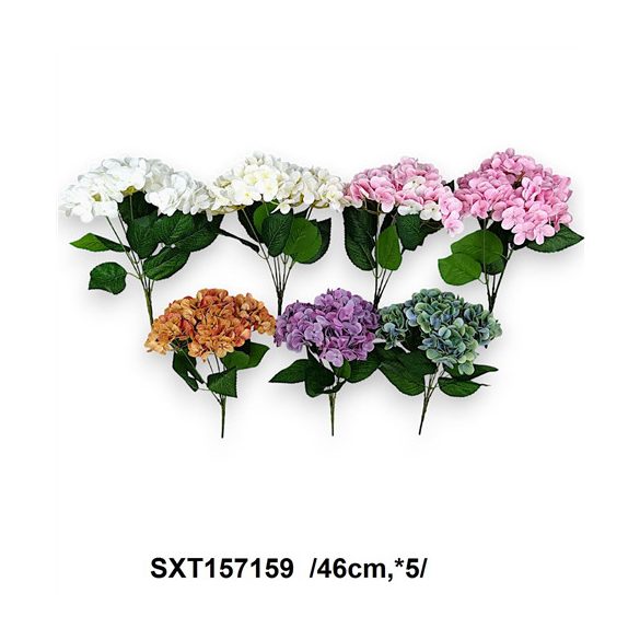 Hortenziacsokor 46cm x5 - Több színben