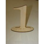 Natúr fa asztal szám 1es 14x15x5,5cm