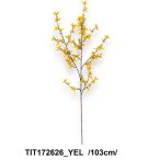 Aranyeső ág 103cm - Sárga